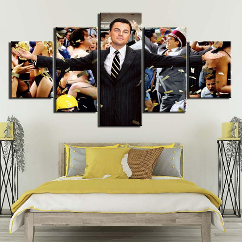 Tableau Loup Wall Street